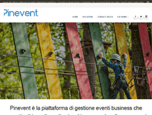 Tablet Screenshot of pinevent.biz